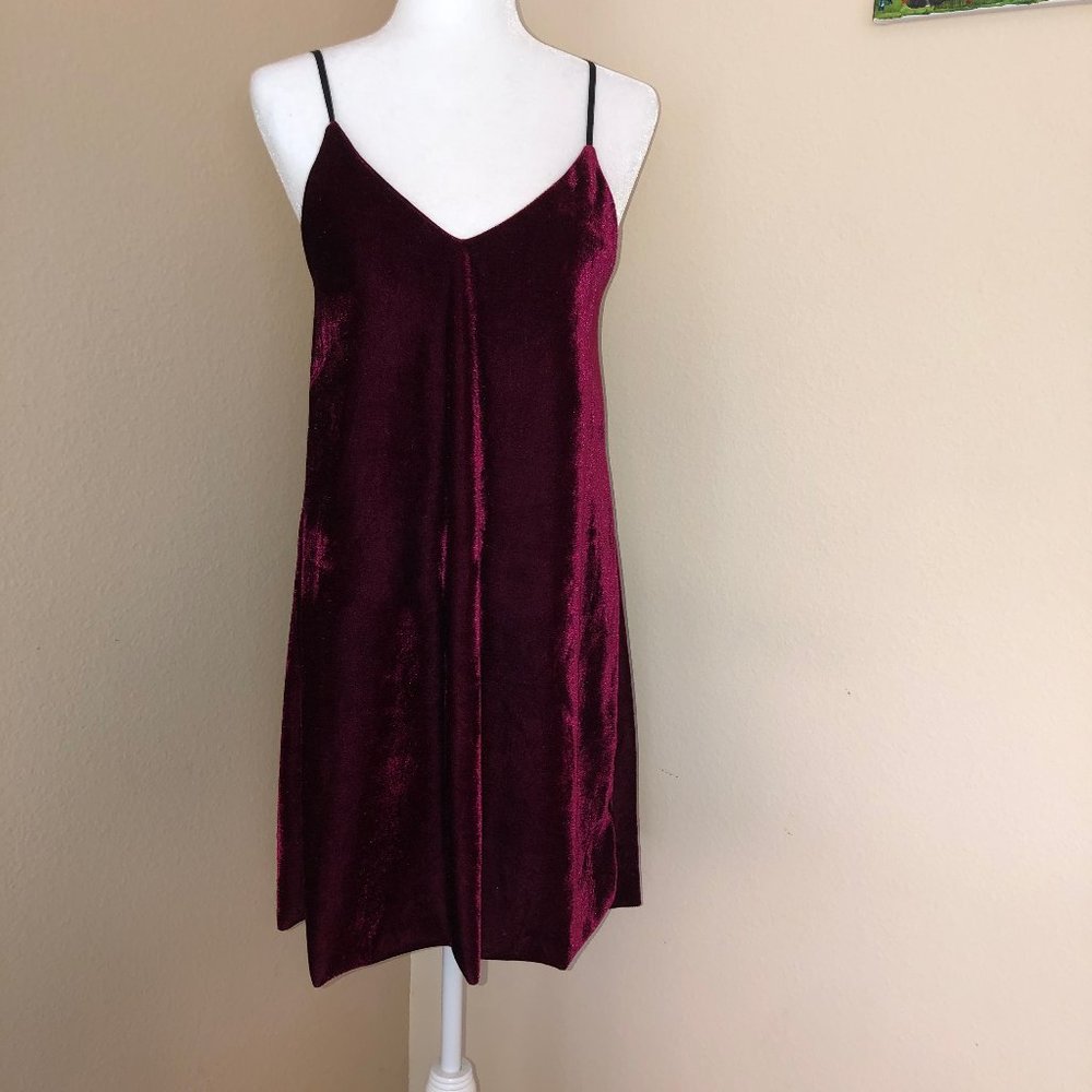 Thirty Six Point Five Burgundy dress